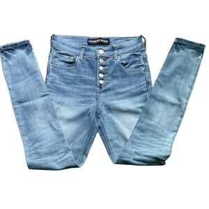 Express Jeans High Waisted light wash  Size 0